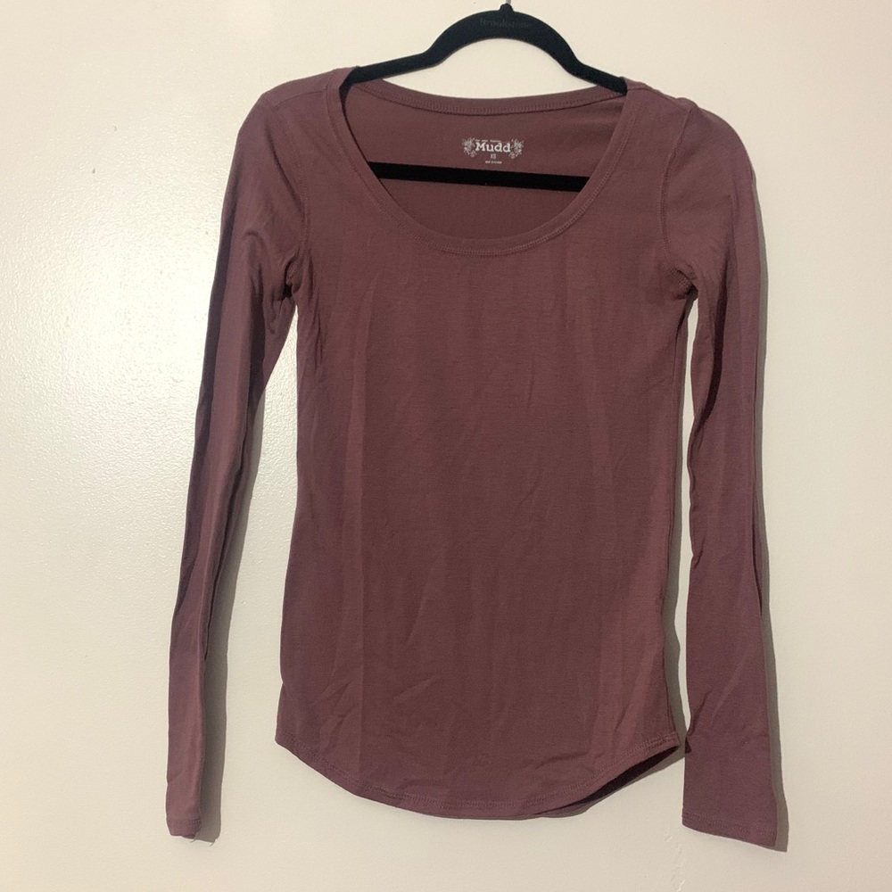 Mauve Basic Long tee